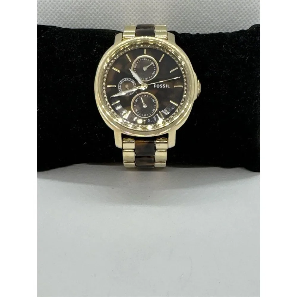 Fossil Chelsey ES3923 Women's Two-Tone Analog Dial Quartz Wrist Watch JNA350